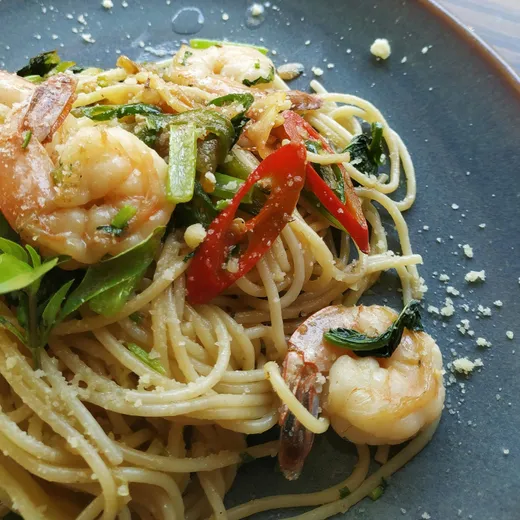 Spaghetti from Plus Caffe