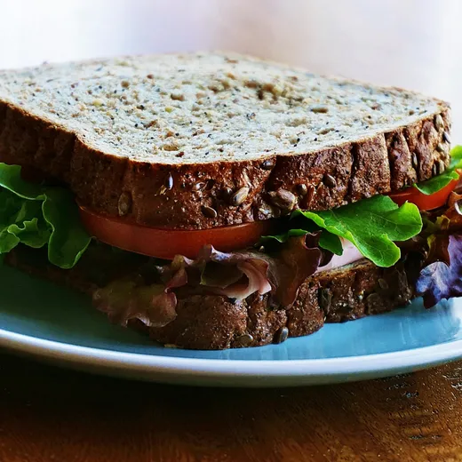 Sándwich de Plus Caffe